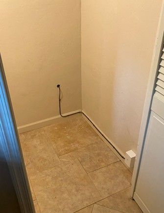 Hardwired Ethernet jack installed in unit - before wiremolding installed